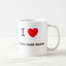 I Love Otumba Park Beach Wisconsin Coffee Mugs