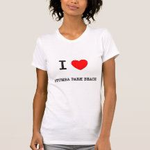 I Love Otumba Park Beach Wisconsin Tee Shirt