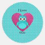I love owls stickers