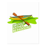 I Love Paddling Design 3 Postcard