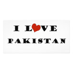I Love Pakistan Picture Card