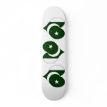 I Love Pakistan Skate Board Deck