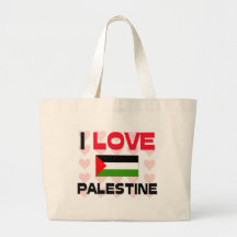I Love Palestine Bags