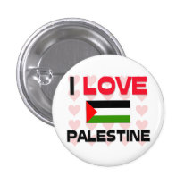 I Love Palestine Buttons