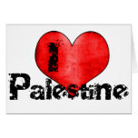 I love Palestine Greeting Cards