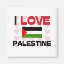I Love Palestine Magnet
