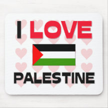 I Love Palestine Mouse Mat