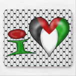 I love Palestine Mouse Pad