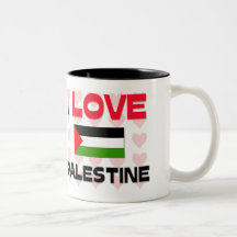 I Love Palestine Mug