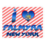 I love Palmyra, New York Postcards