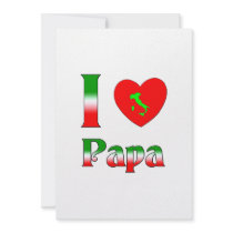 I love Papa Announcement