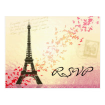 I love Paris in Springtime - RSVP Card postcards