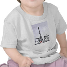I love Paris Tee Shirt