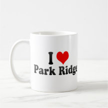 I Love Park Ridge, United States Coffee Mug