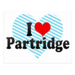 I Love Partridge Post Cards