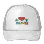 I Love Peacocks Mesh Hat