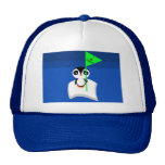 I Love Penguins Mesh Hats