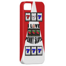 I Love Penny Slots iPhone 5 Cover