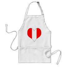 I Love Peru Aprons