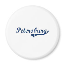 I Love Petersburg Michigan Magnets