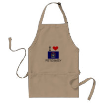 I Love Petoskey Michigan Aprons