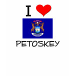 I Love Petoskey Michigan t-shirts