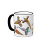 I Love Pheasants Ringer Mug