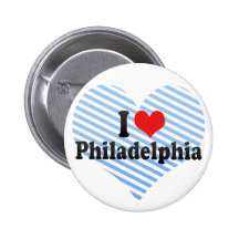 I Love Philadelphia Button