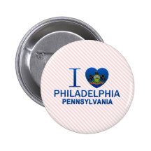 I Love Philadelphia, PA Pin
