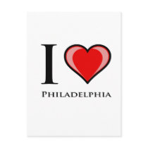 I Love Philadelphia Post Cards
