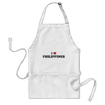 I Love Philippines Apron