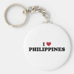 I Love Philippines Key Chain