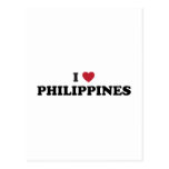 I Love Philippines Post Card