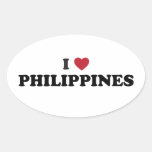 I Love Philippines Stickers