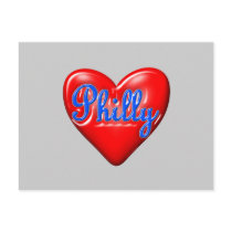 I Love Philly Postcards