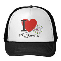 I Love Phuljari's Mesh Hat