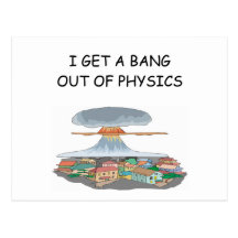 i love physics post cards