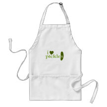I Love Pickles Aprons