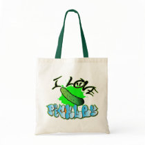I Love Pickles Grocery Tote Tote Bags