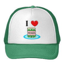 I Love Pickles Trucker Hat