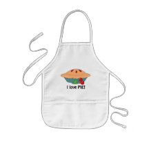 I love pie sweet kids apron