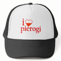 I Love Pierogi Mesh Hats