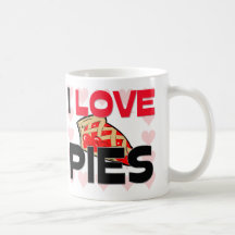 I Love Pies Mugs