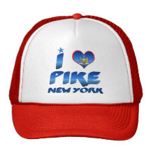 I love Pike, New York Hat