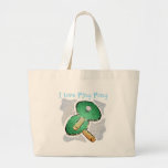 I Love Ping Pong Power Table Tennis Tote Bags