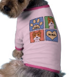 I Love Pitbulls Doggie Tshirt