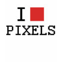 I Love Pixels / I Heart Pixels T-Shirt