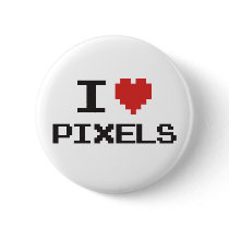 I love pixels pixelated heart retro 8bit gamer