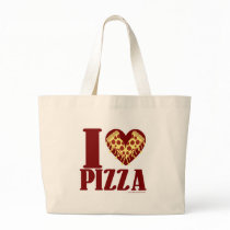 I love Pizza Tote Bags