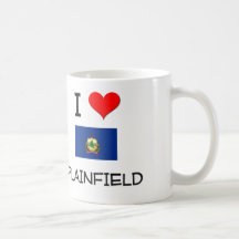 I Love Plainfield Vermont Coffee Mugs